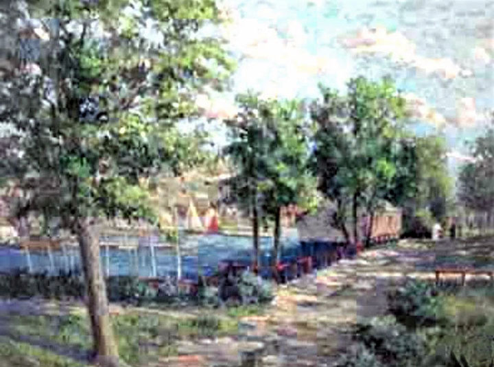 Christian Title - Waters Edge - Limited Edition Serigraph