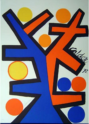 Alexander Calder - Christmas Tree - Limited Edition Lithograph