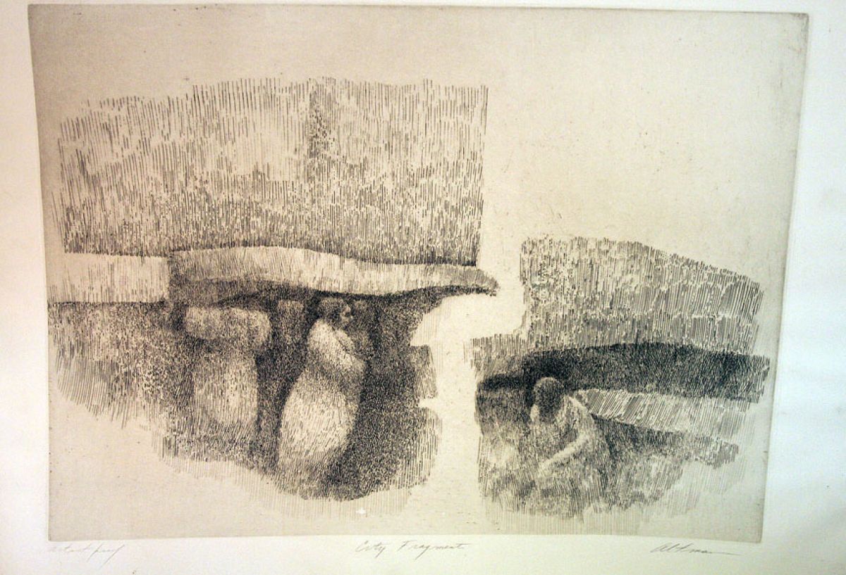 Harold Altman - City Fragments - Limited Edition Lithograph