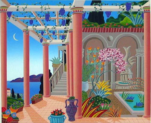 Thomas McKnight - Ancient Garden - Limited Edition Serigraph