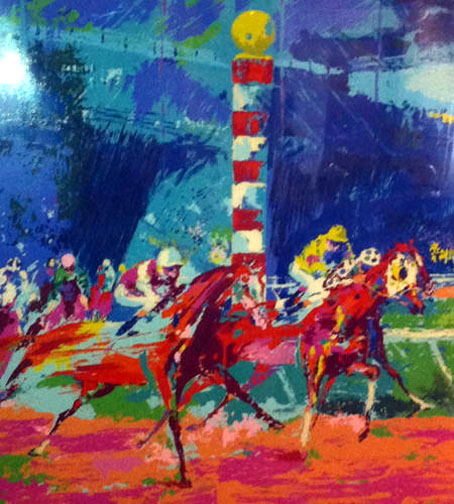 Leroy Neiman - Clubhouse Turn - Limited Edition Serigraph
