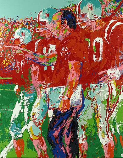 Leroy Neiman - Coach Devaney - Limited Edition Serigraph