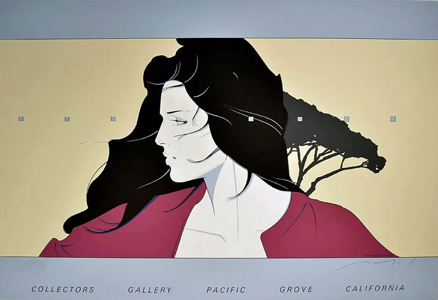 Patrick Nagel - Collector's Gallery - Pacific Grove - Limited Edition Serigraph