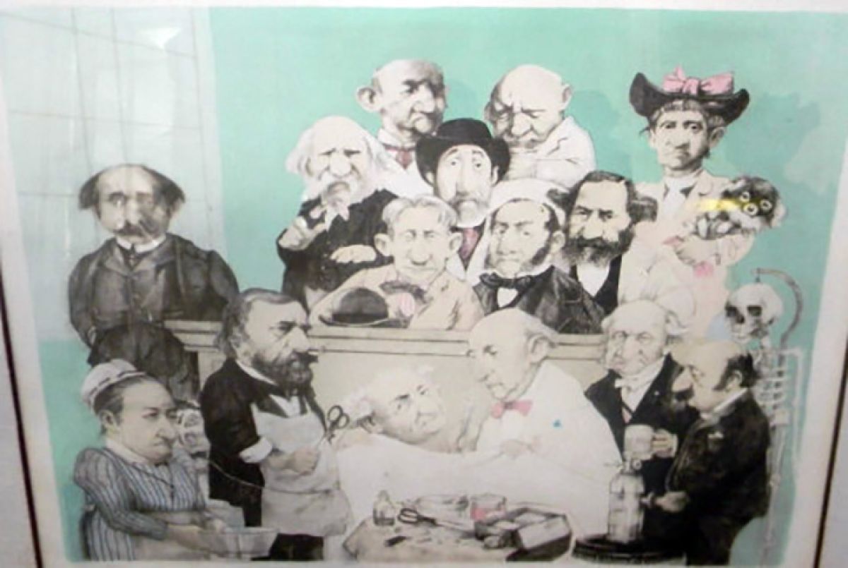 Charles Bragg - College of Surgeons - Limited Edition Lithograph