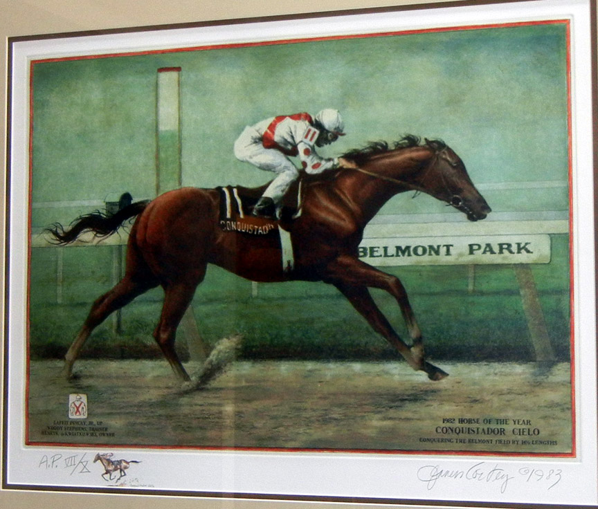 Jenness Cortez - Conquistador Cielo - Limited Edition Etching