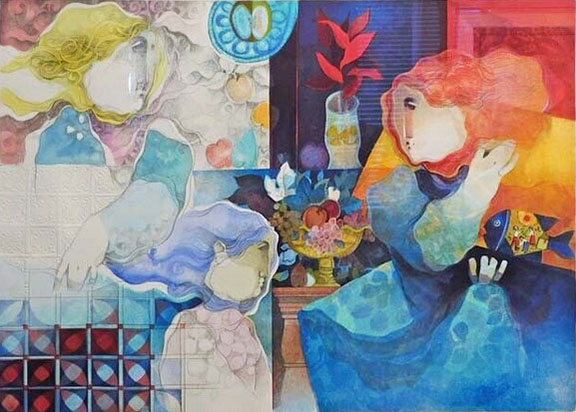 Sunol Alvar - Cotemolacion De Un Pasado - Limited Edition Lithograph