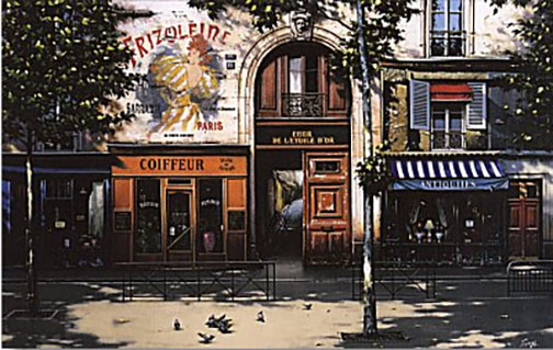 Thomas Pradzynski - Cote De L'Etoile D'or - Limited Edition Serigraph