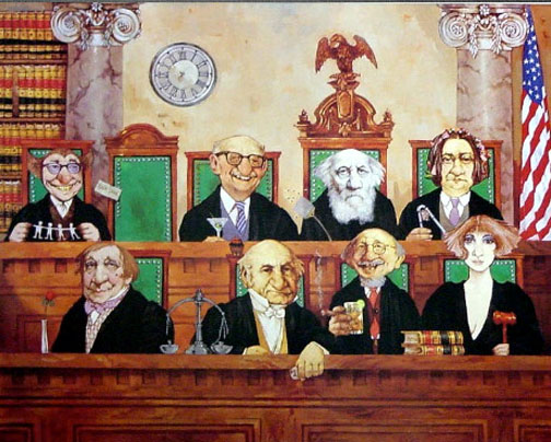 Charles Bragg - Court Supreme - Limited Edition Offset Lithograph