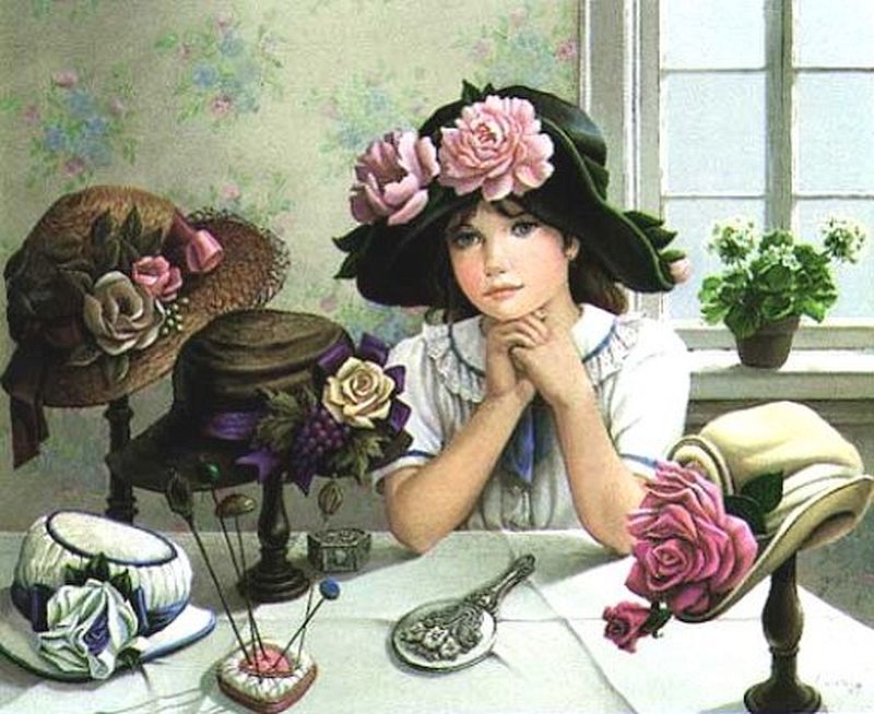 Pati Bannister - Crowning Glory - Limited Edition Lithograph