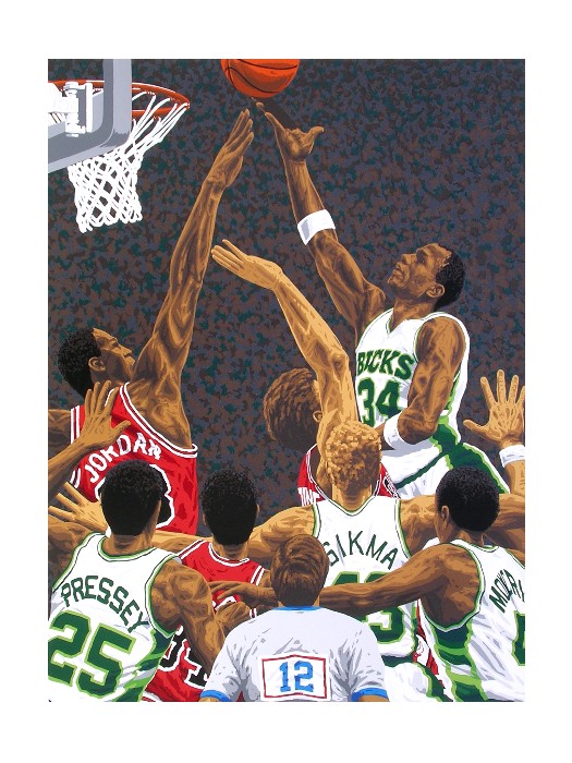 Rick Rush - Cummings Again - Limited Edition Serigraph