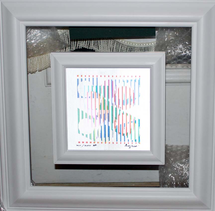 Yaacov Agam - Curb 2+4 - Limited Edition Agamograph