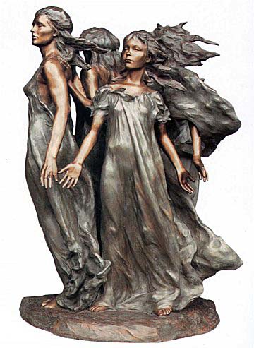 Frederick Hart - Daughters of Odessa - Limited Edition Bronze Sculpture