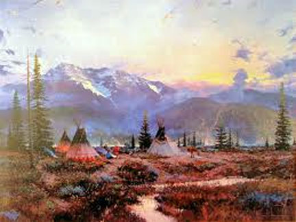 Thomas Kinkade - Days of Peace - Limited Edition Offset Lithograph on Canvas