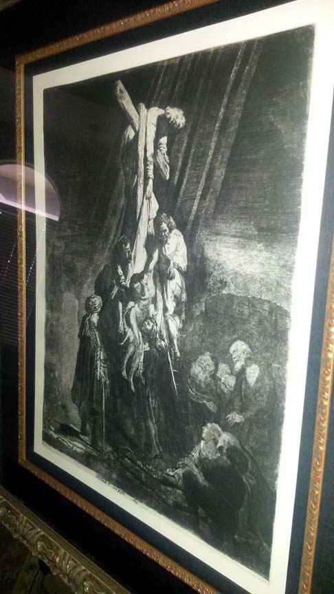 Rembrandt - Descent From The Cross, The Second Plate - Limited Edition Etching 