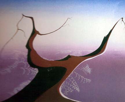Eyvind Earle - Desert Tree - Limited Edition Serigraph