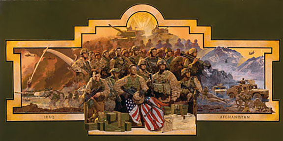 James Dietz - At the Ready - Limited Edition Lithograph