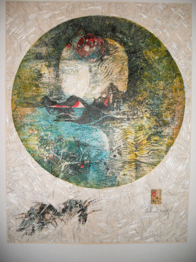 Lebadang - Dieu Eau II - Limited Edition Lithograph