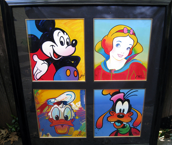 Peter Max - Disney Commemorative Suite II - Limited Edition Serigraph