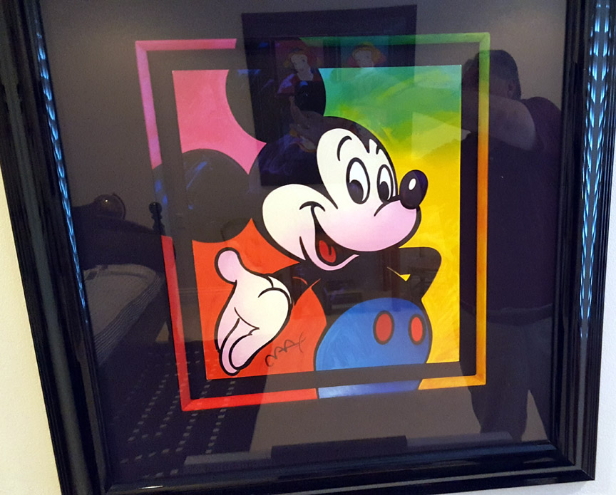 Peter Max - Disney Mickey Mouse - Limited Edition Lithograph