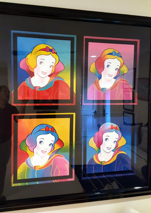 Peter Max - Disney Snow White Suite - Limited Edition Lithograph
