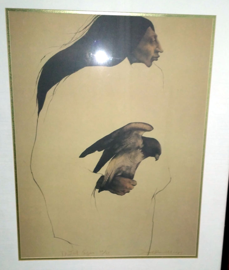  Maija - Distant Eyes - Limited Edition Lithograph