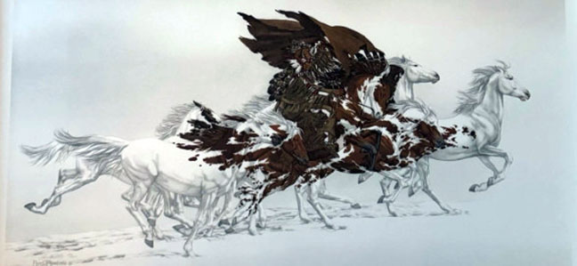 Bev Doolittle - Eagles Flight - Limited Edition Lithograph