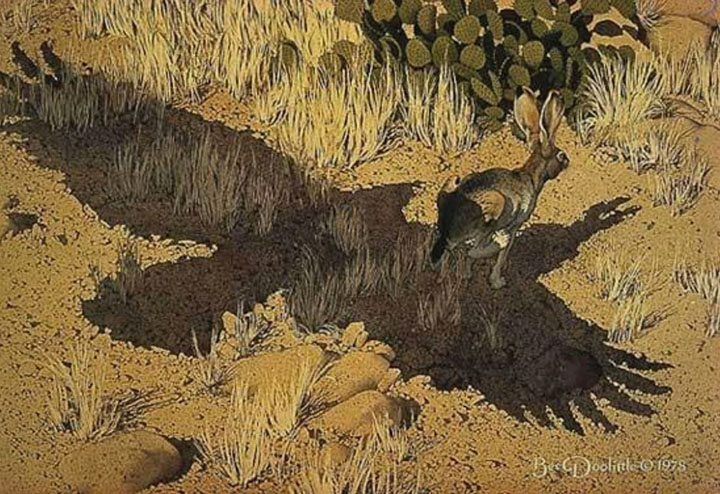 Bev Doolittle - Escape by a Hare - Limited Edition Lithograph