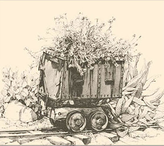 Bev Doolittle - Mining Marigolds - Limited Edition Stone Lithograph