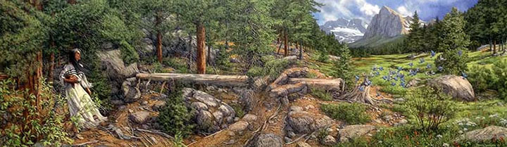 Bev Doolittle - Music in the Wind - Limited Edition Lithograph