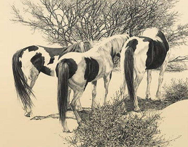 Bev Doolittle - The Subcommittee - Limited Edition Stone Lithograph