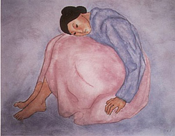RC Gorman - Doreen, State II - Limited Edition Lithograph