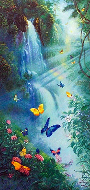 Tom Dubois - Butterflies in the Mist - Limited Edition Lithograph 