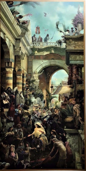Tom Dubois - Hosanna - Limited Edition Lithograph 