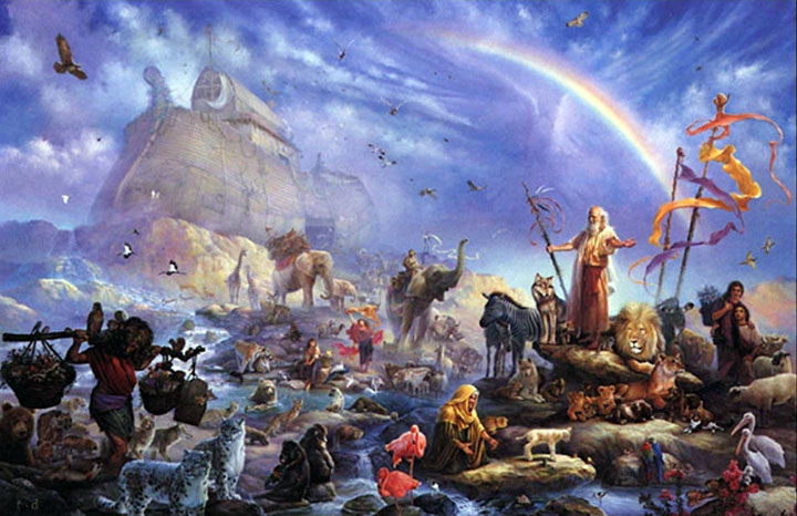 Tom Dubois - Noahs Ark - Limited Edition Lithograph 