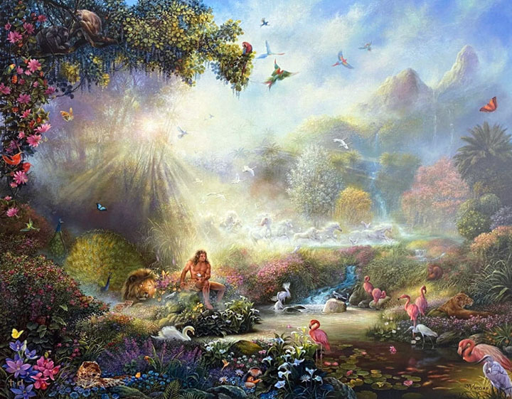 Tom Dubois - The Breath of Life - Limited Edition Lithograph 