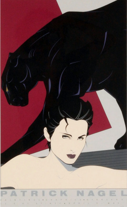 Patrick Nagel - Dyansen 57 - Limited Edition Serigraph