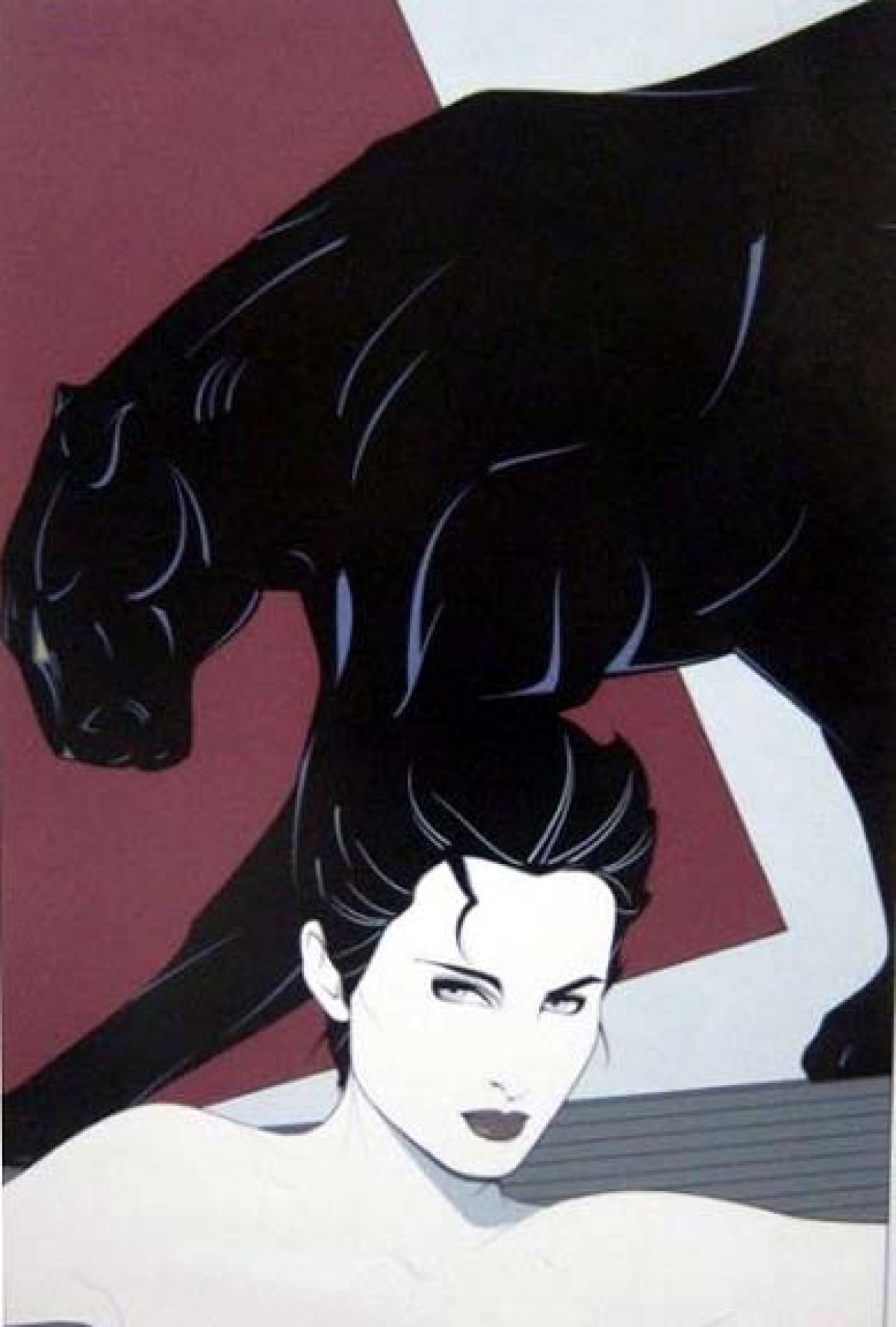 Patrick Nagel - Dyansen Special Edition - Limited Edition Serigraph