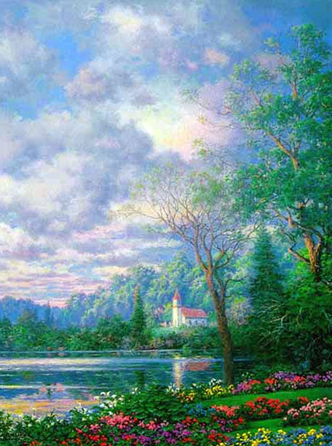 Larry Dyke - At the End of the Day - Limited Edition Lithograph
