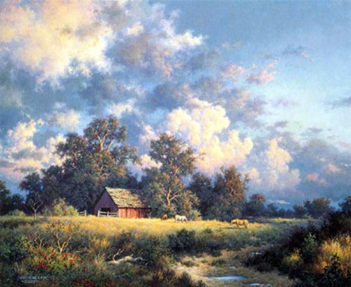 Larry Dyke - Bountiful Sky - Limited Edition Lithograph