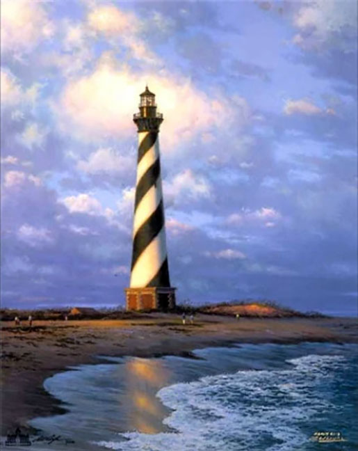 Larry Dyke - Cape Hatteras - Limited Edition Lithograph