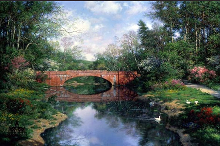 Larry Dyke - Carolina Spring - Limited Edition Lithograph