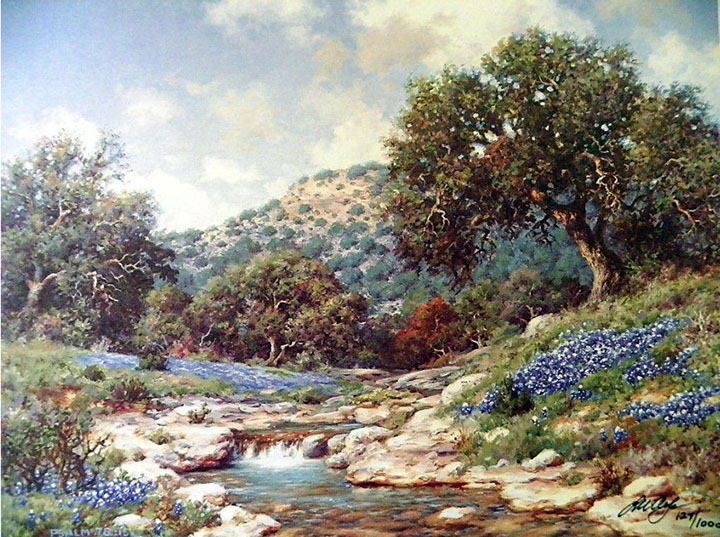 Larry Dyke - From The Rock - Limited Edition Lithograph