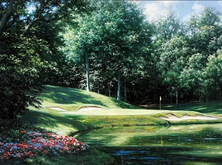 Larry Dyke - Muirfield Village - Limited Edition Lithograph