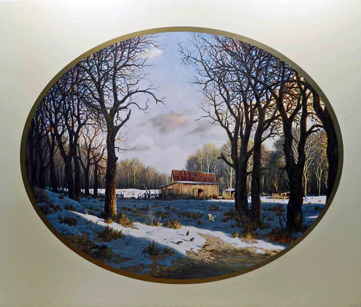 Larry Dyke - Psalm 143:8 - Limited Edition Lithograph
