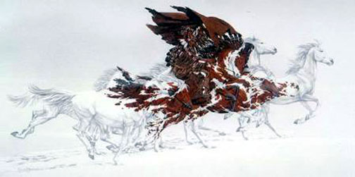 Bev Doolittle - Eagles Flight - Limited Edition Lithograph
