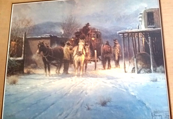 G Harvey - Early Run - Limited Edition Lithograph