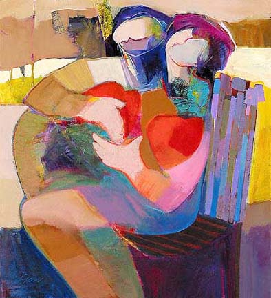 Herndon Fine Art offers authenticated Hessam Abrishami fine art, including rare hand-signed limited edition serigraphs, expressionist canvas giclées, and vibrant figurative masterworks.