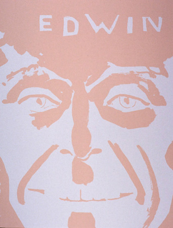Alex Katz - Edwin (Pink) - Limited Edition Silkscreen