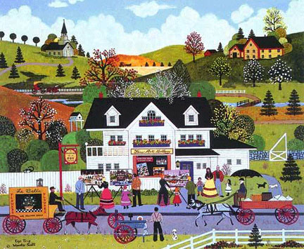Jane Wooster Scott - Ego Trip - Limited Edition Lithograph
