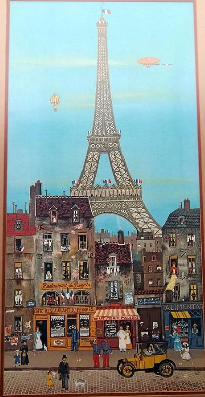 Leroy Neiman - Eiffel Tower - Limited Edition Serigraph